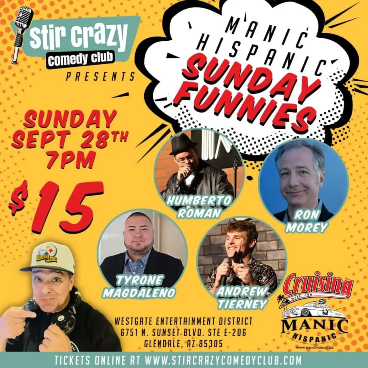 Another fun show at Stircrazy 😁 if you haven't been to Westgate in a while you should come out! 9/28