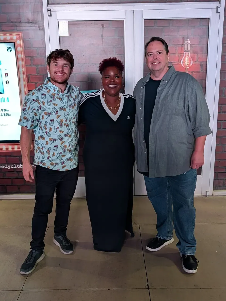 I got to host at a comedy club for the first time this weekend 😁 it was a lot of fun. @missjuslaugh
